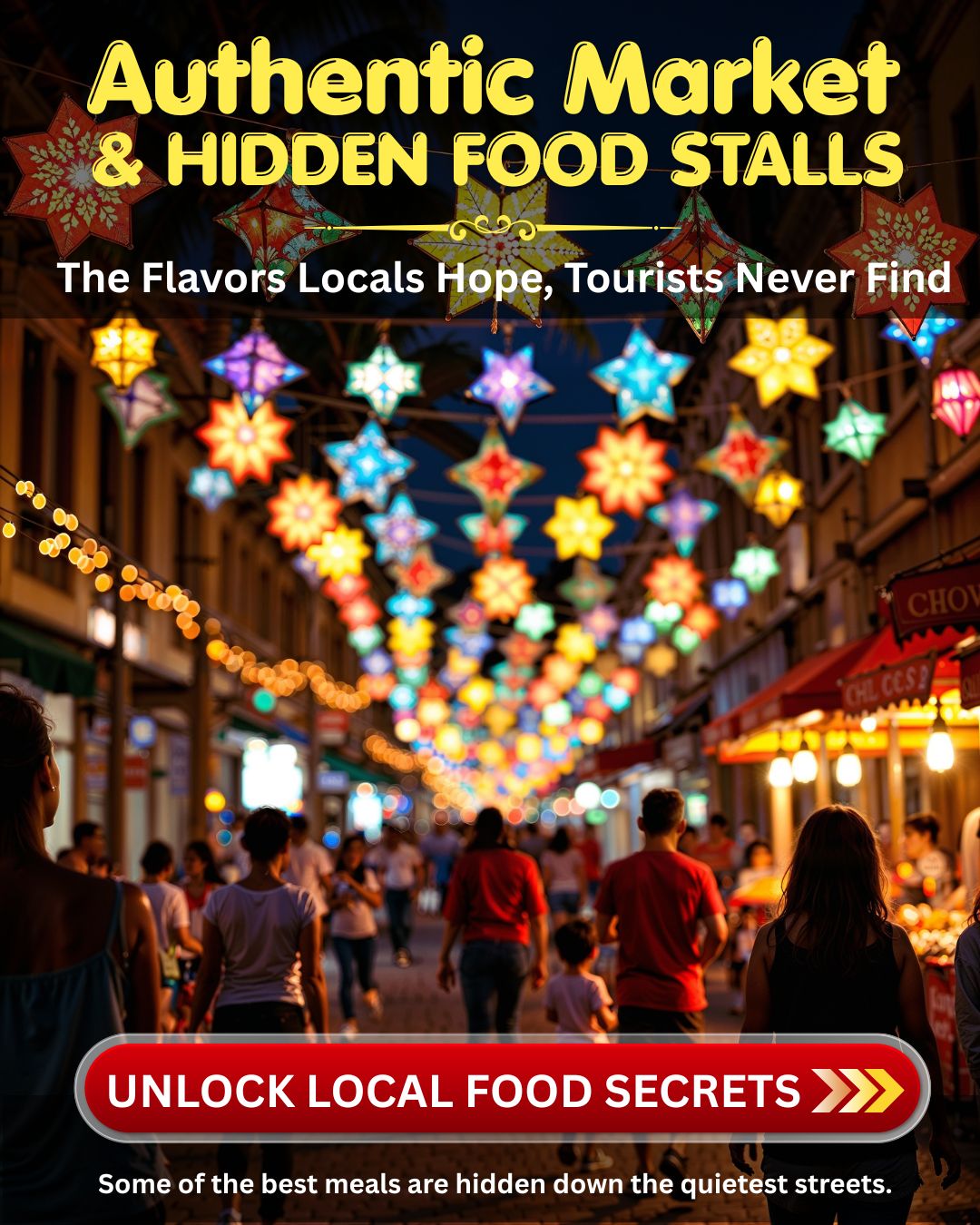 Authentic Market and Hidden Food Stalls New Years Eve 2027 in Miami Cruise Port Portmiami, USA