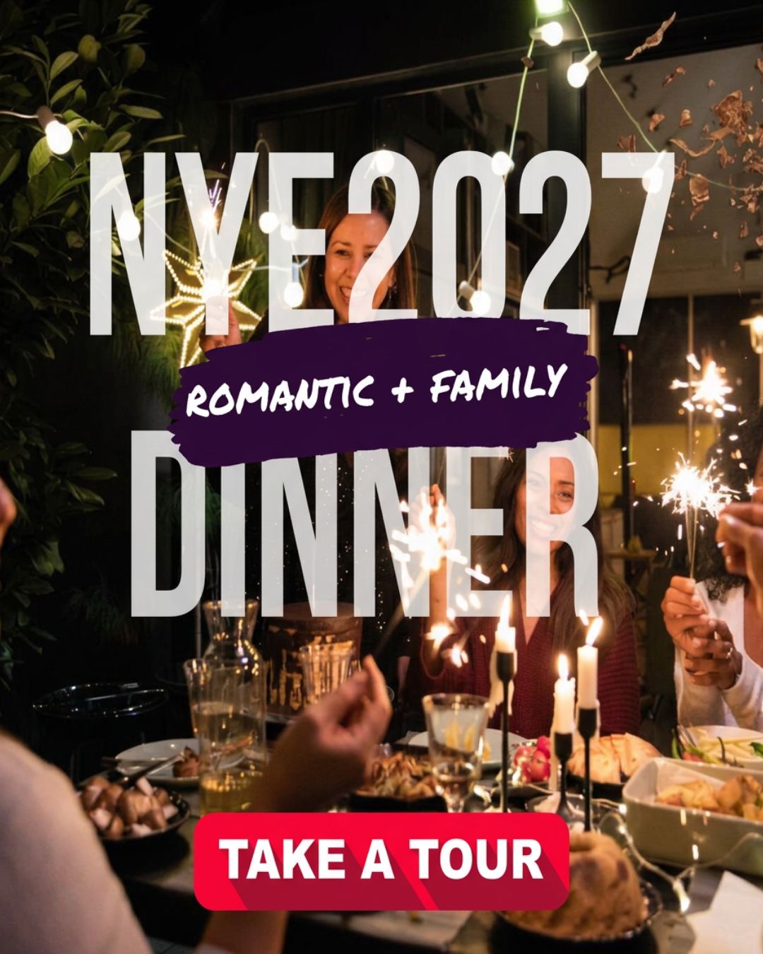 New Years Eve 2027 Dinner in Miami Cruise Port Portmiami, USA